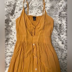 Mustard Yellow Summer Dress